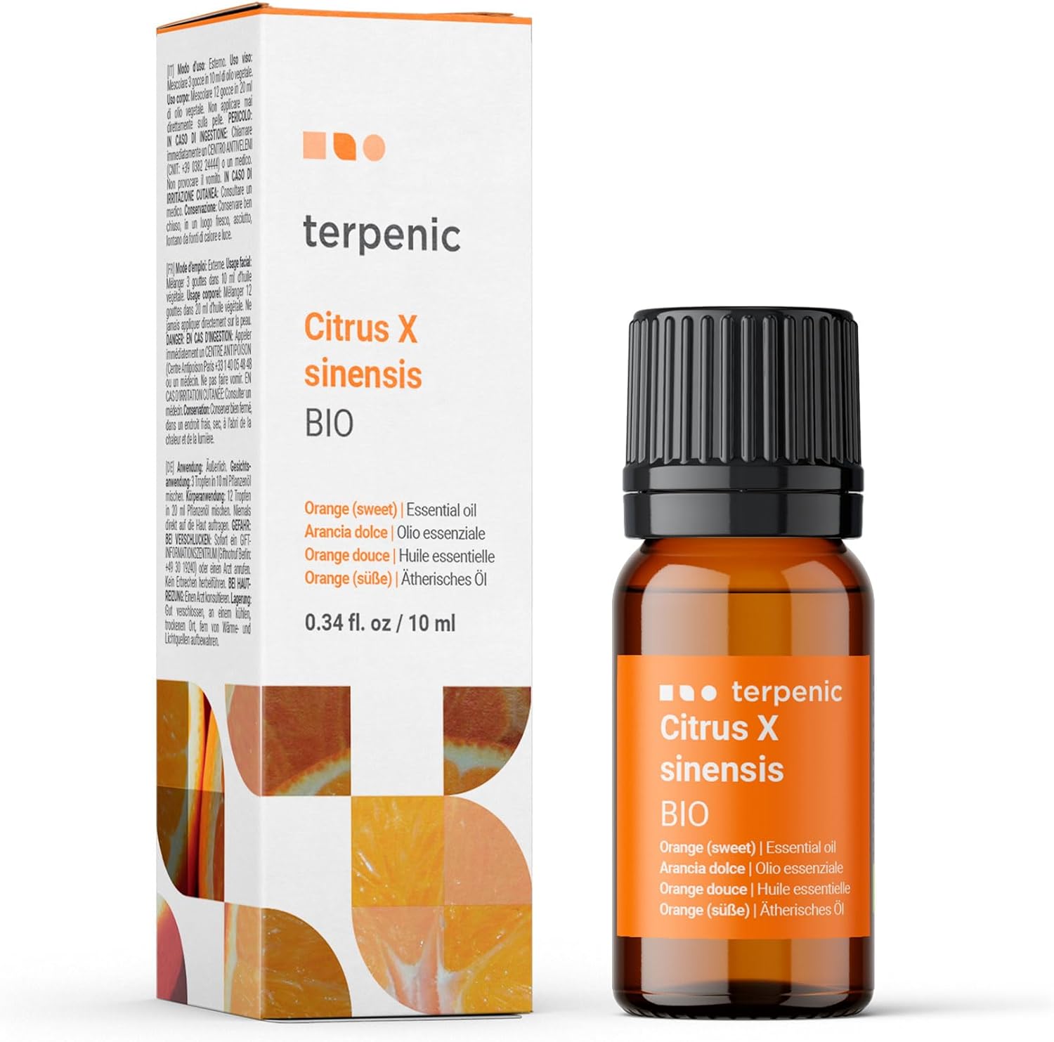 100% Pure & Organic Sweet Orange Essential Oil
