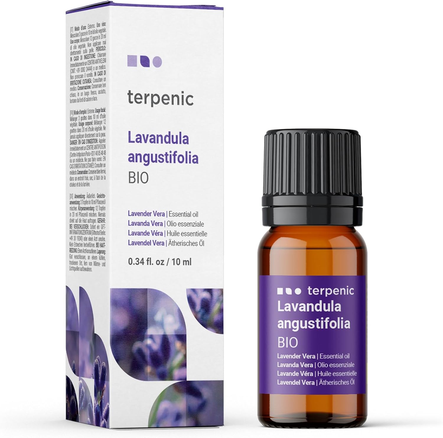 100% Pure Organic Lavender Vera Essential Oil